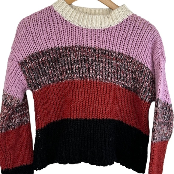 J.O.A Fair Isle Ribbed Knit Sweater - Picture 5 of 10